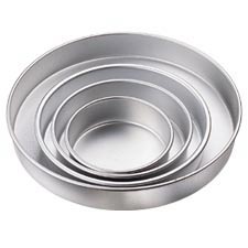 round cake pans from Always Invited Event Rentals