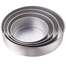 round cake pans from Always Invited Event Rentals
