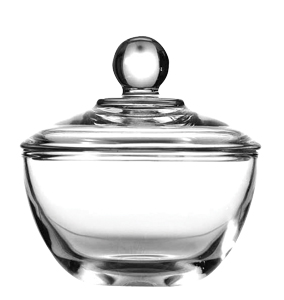 Clear Glass Sugar Bowl   from Always Invited