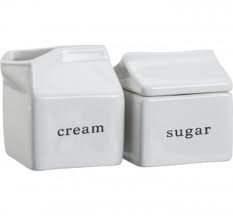 Cream & Sugar Stamped Set   from Always Invited