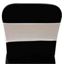 White Spandex Chair Band from Always Invited Event Rentals