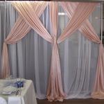 We offer a complete backdrop set up 