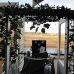 Our unique Door Arch invited guests to step onto the balcony.