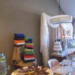 Linen Display, We offer 17 colors for Table Linens. ALL at the same price as white linen