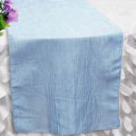 Blue Crinkle Runner from Always Invited Event Rentals 