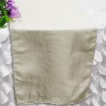 Ivory Crinkle Runner from Always Invited Event Rentals 