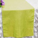 Lime Crinkle Runner from Always Invited Event Rentals 
