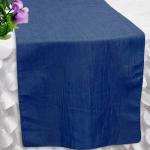 Navy Crinkle Runner from Always Invited Event Rentals 