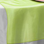 Apple Organza Runner from Always Invited Event Rentals 