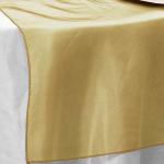 Champagne Organza Runner from Always Invited Event Rentals 