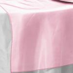 Pink Organza Runner from Always Invited Event Rentals 