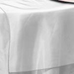 White Organza Runner from Always Invited Event Rentals 