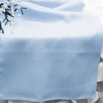 Blue Polyester Runner from Always Invited Event Rentals