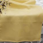 Champagne Polyester Runner from Always Invited Event Rentals