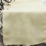 Ivory Polyester Runner from Always Invited Event Rentals