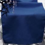 Navy Polyester Runner from Always Invited Event Rentals
