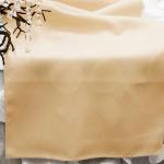 Peach Polyester Runner from Always Invited Event Rentals