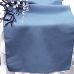 Periwinkle Polyester Runner from Always Invited Event Rentals